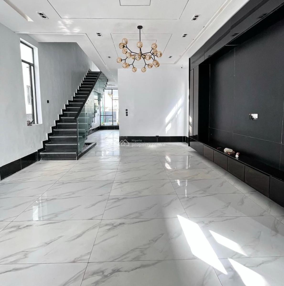 Luxurious 5 Bedroom Fully Detached Swimming Pool Duplex with Bq, Ajah, Lagos, Detached Duplex for Sale