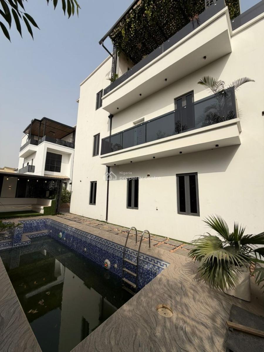 Brand New 4 Bedroom Spacious Detached Duplex,2 Rooms Bq,pool, Godab Estate, Life Camp, Abuja, Detached Duplex for Sale