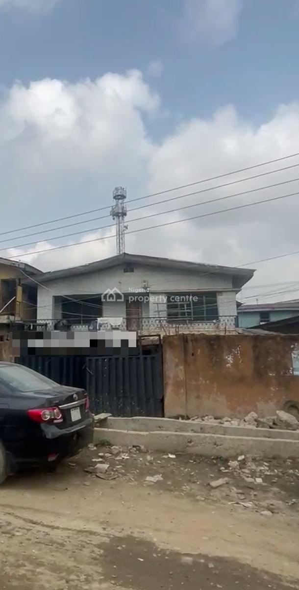 Dilapidated Storey Building on a Full Plot., Kilo, Surulere, Lagos, Block of Flats for Sale
