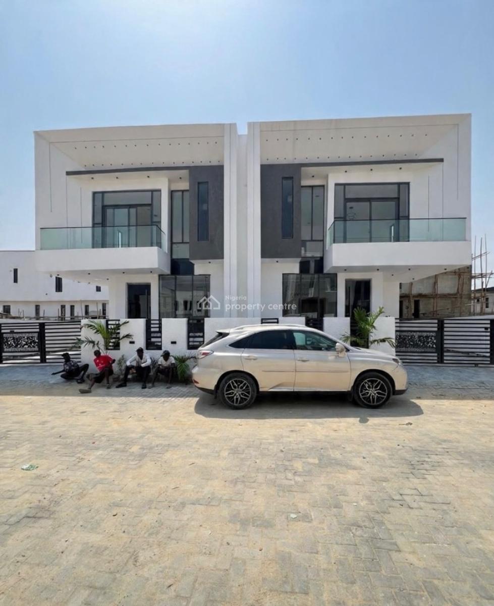 Modern 4 Bedroom Semi Detached Duplex with Bq, Ajah, Ajah, Lagos, Semi-detached Duplex for Sale