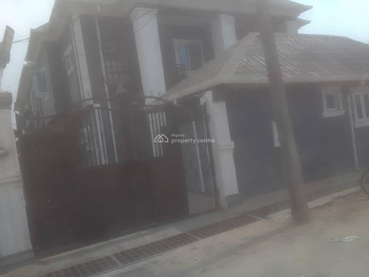 Standard and Spacious P.o.p 2 Bedroom Flat, Goodluck Estate Igbo-olomu Community Off Owutu Ishawo Road Via Agric, Isawo, Ikorodu, Lagos, House for Rent