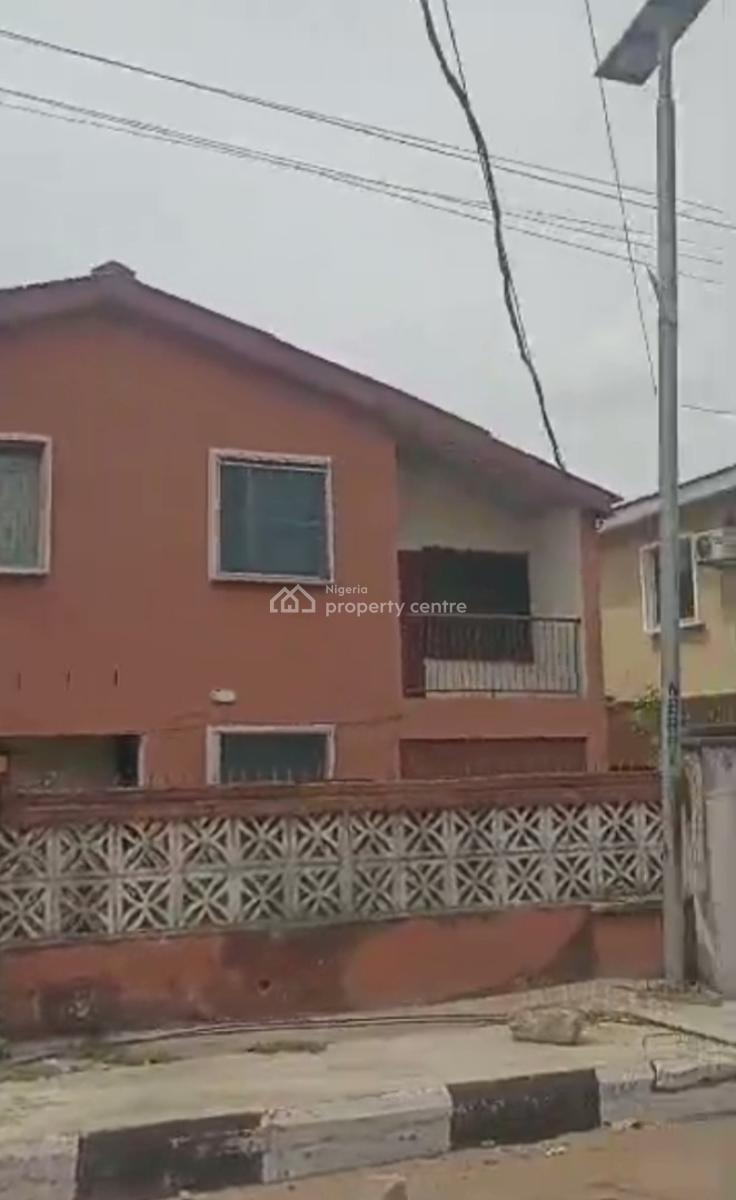 Lease:  a Block of Four Bedroom Duplex with 2 Units of 2 Bedroom Flat, Masha, Surulere, Lagos, Detached Duplex for Rent