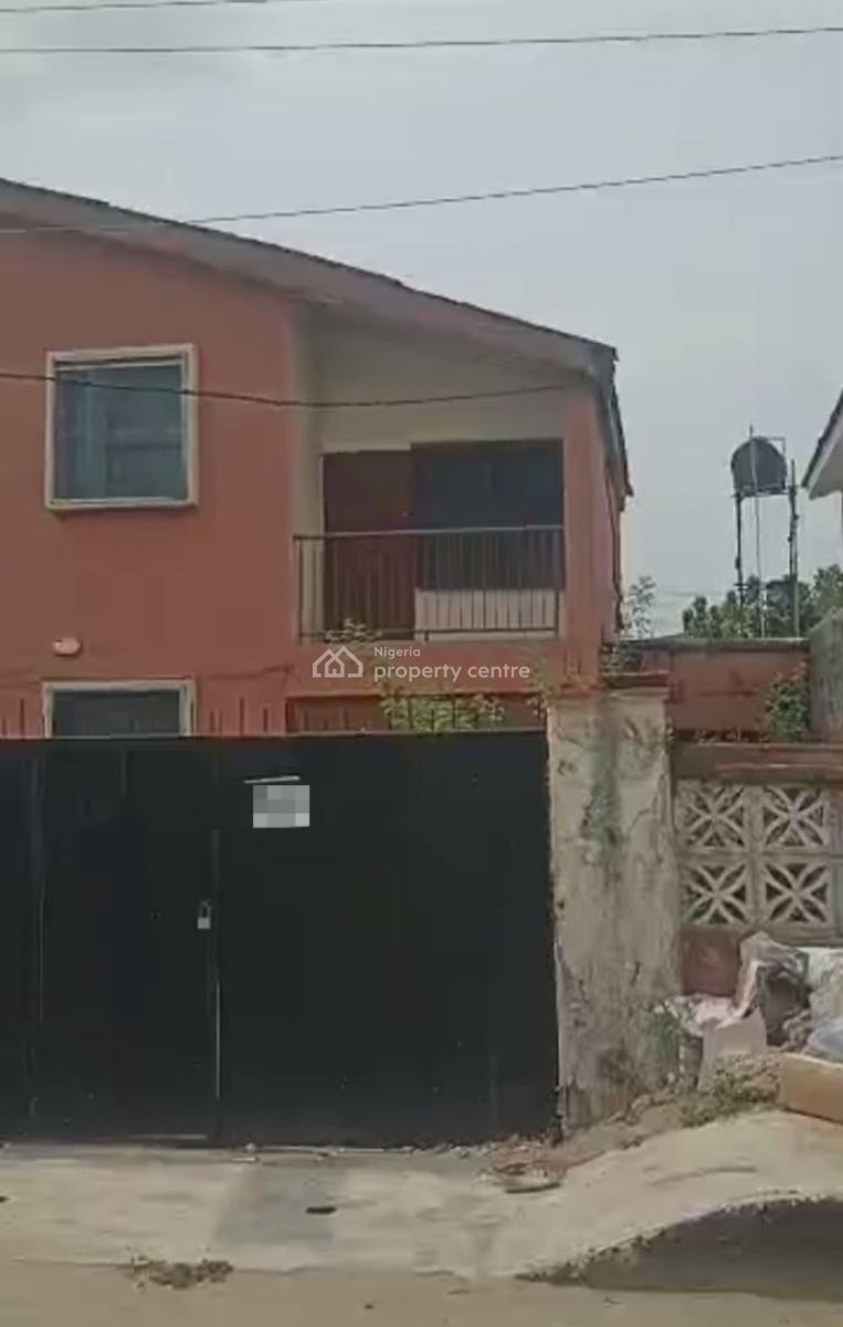Lease:  a Block of Four Bedroom Duplex with 2 Units of 2 Bedroom Flat, Masha, Surulere, Lagos, Detached Duplex for Rent