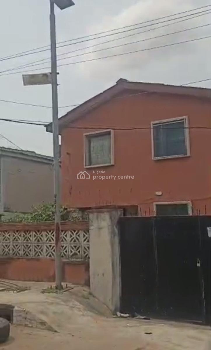 Lease:  a Block of Four Bedroom Duplex with 2 Units of 2 Bedroom Flat, Masha, Surulere, Lagos, Detached Duplex for Rent
