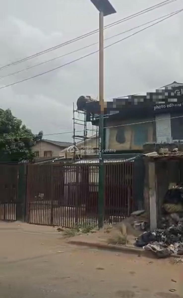 Lease:  a Block of Four Bedroom Duplex with 2 Units of 2 Bedroom Flat, Masha, Surulere, Lagos, Detached Duplex for Rent