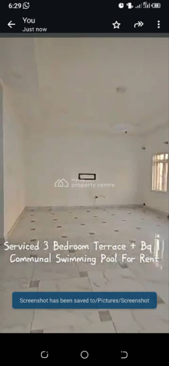 3 Bedroom Terrace Duplex in a Secured Estate, in a Secured Estate in, Ilaje, Ajah, Lagos, Terraced Duplex for Rent