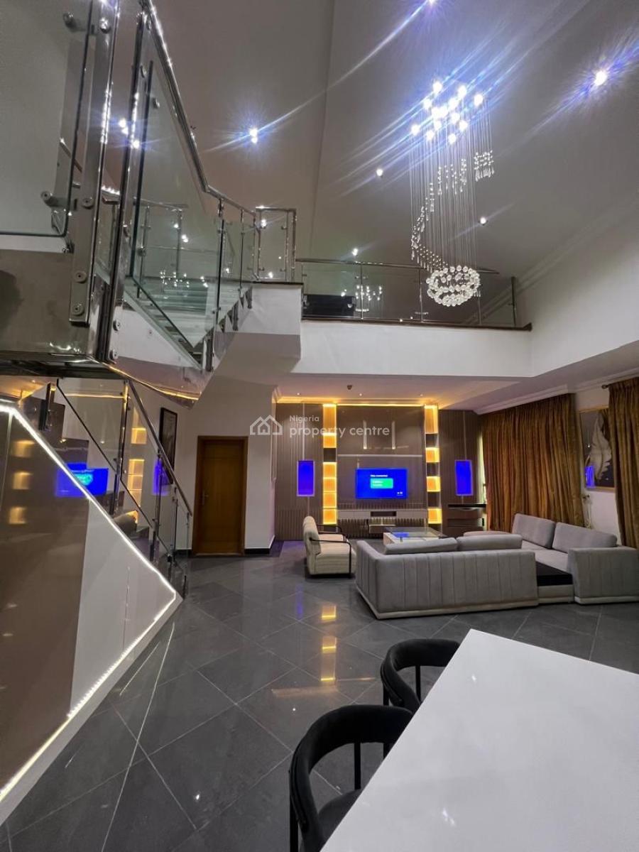 Fully Furnished 3bedroom Apartment with Office Space and Pool, Oniru, Victoria Island (vi), Lagos, Flat / Apartment for Rent