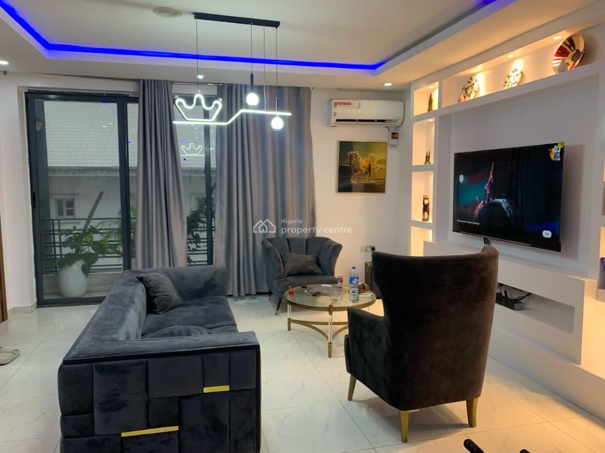 Furnished 2bedroom Apartment in Mini Estate, Lekki County Homes, Ikota, Lekki, Lagos, Flat / Apartment for Rent