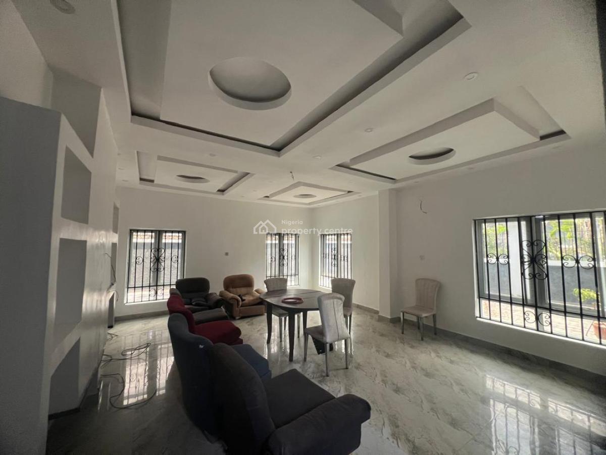 Spacious 5 Bedroom Detached House with Bq, Estate Off Chevron Drive By Second Till Gate, Lekki, Lagos, Detached Duplex for Sale