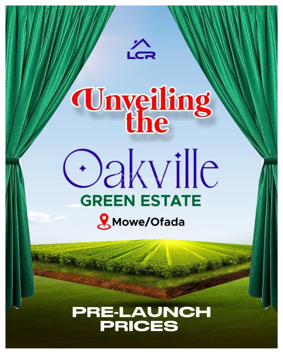 Luxury Land with C of O Document, Oak Ville Estate, Mowe Ofada, Ogun, Residential Land for Sale