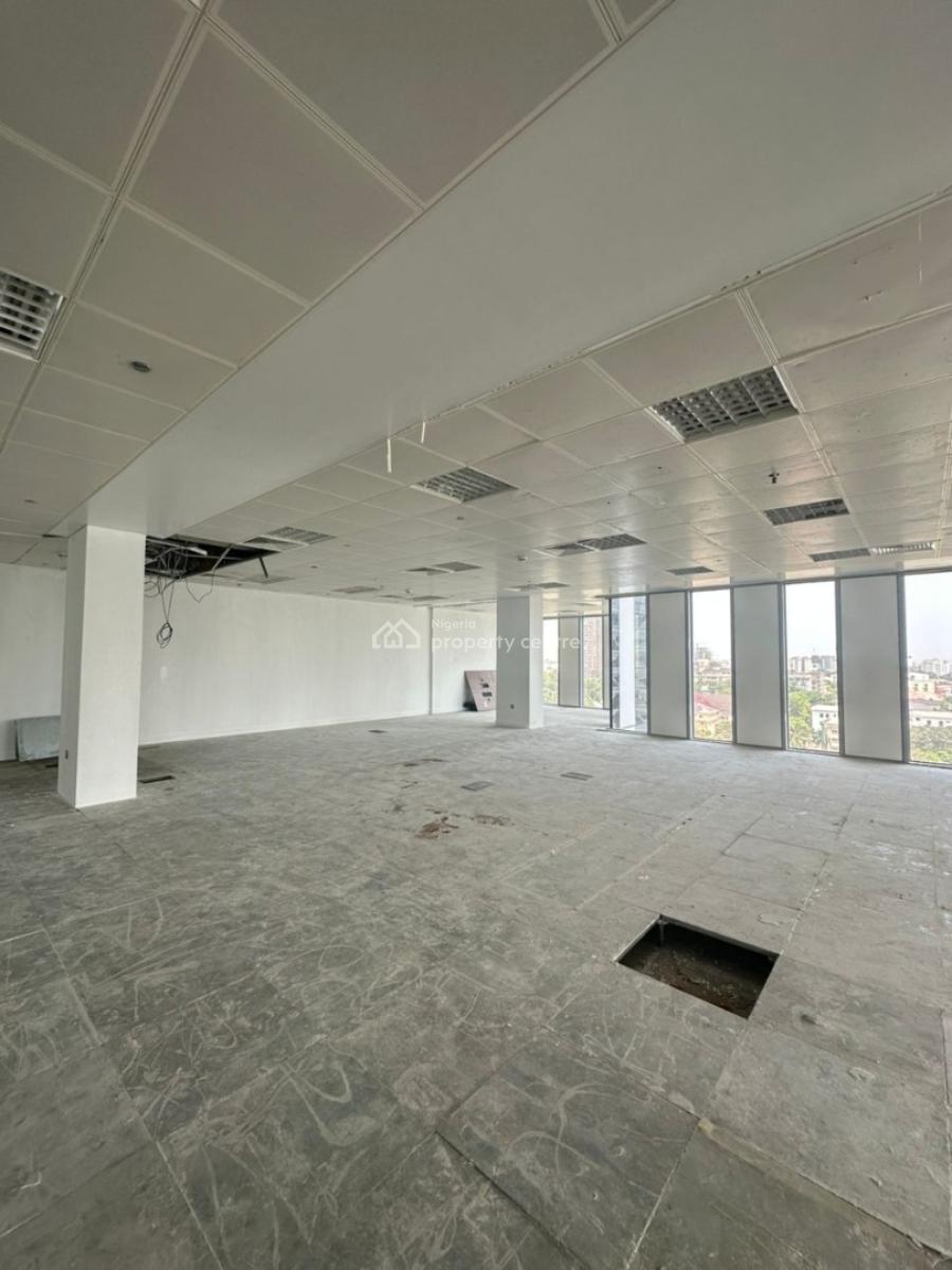 I Unit of Clean Office Spaces (300sqm) on The 9th Floor, Ikoyi, Lagos, Office Space for Rent