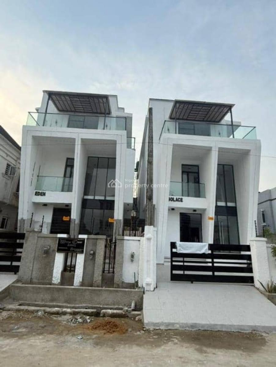 Newly Built Luxurious 4bd Duplex in Lekki Palm City Estate Ajah, Lekki Palm City Estate, Addo Road Ajah Lagos Nigeria, Ajah, Lagos, Detached Duplex for Sale
