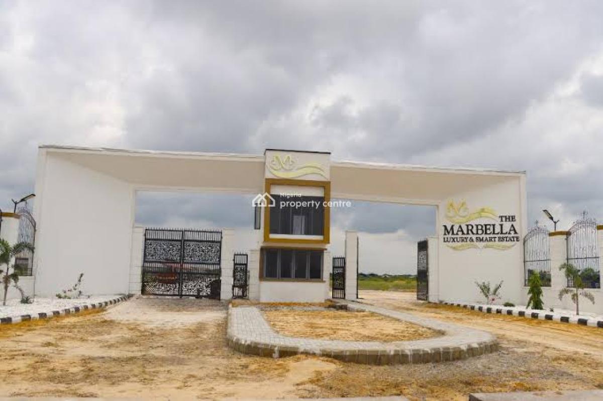 Luxury and Smart Land with C of O: Invest Here, Marbella Luxury and Smart Estate, Along Lekki Epe Expressway, Ibeju Lekki, Lagos, Residential Land for Sale
