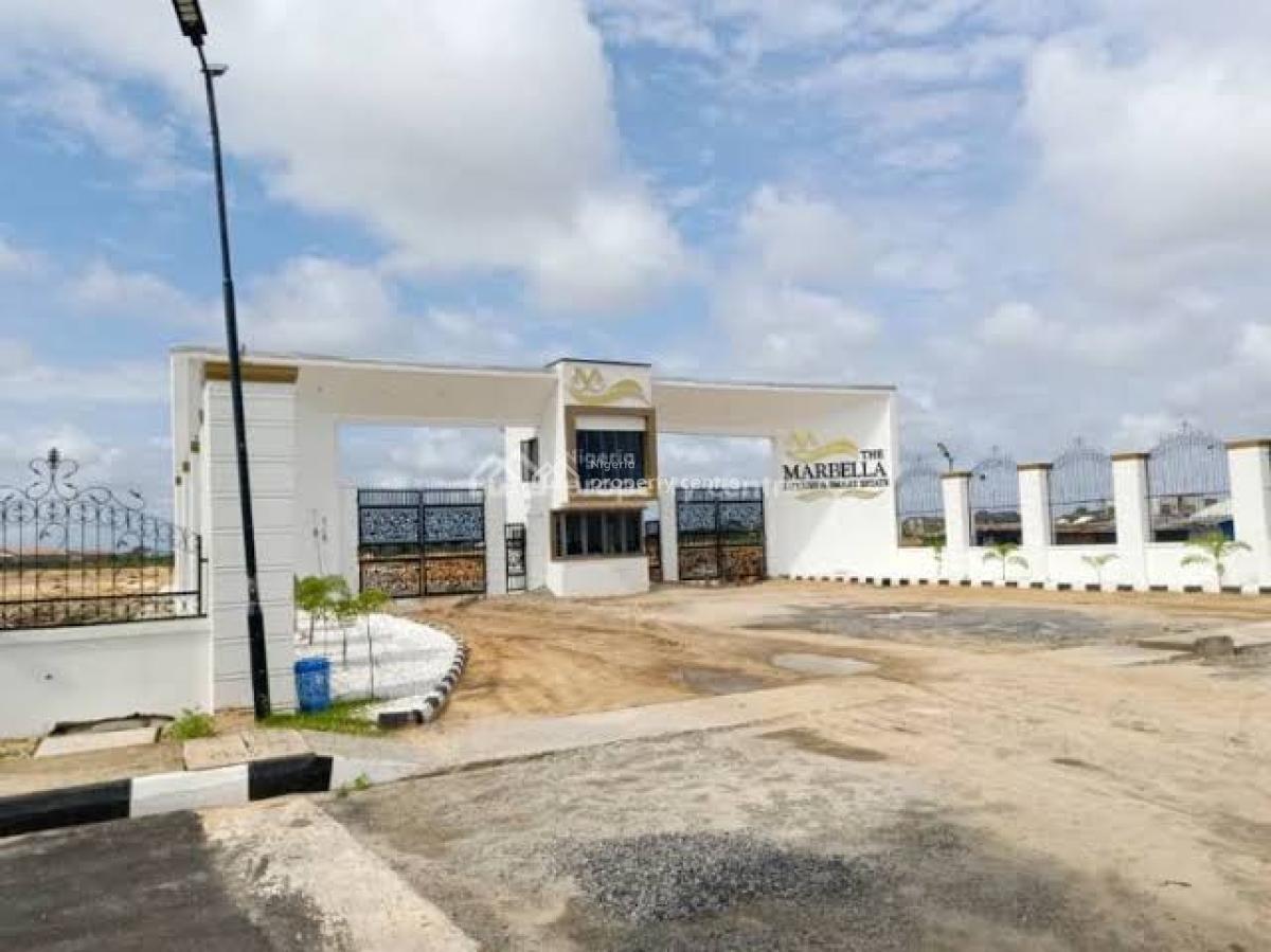 Luxury and Smart Land with C of O: Invest Here, Marbella Luxury and Smart Estate, Along Lekki Epe Expressway, Ibeju Lekki, Lagos, Residential Land for Sale