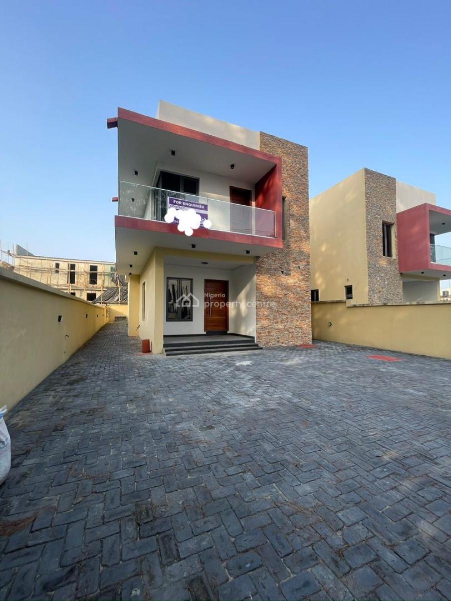 Luxurious 4 Bedroom Fully Detached Duplex, Lekki County Home, Ikota, Lekki, Lagos, Detached Duplex for Sale