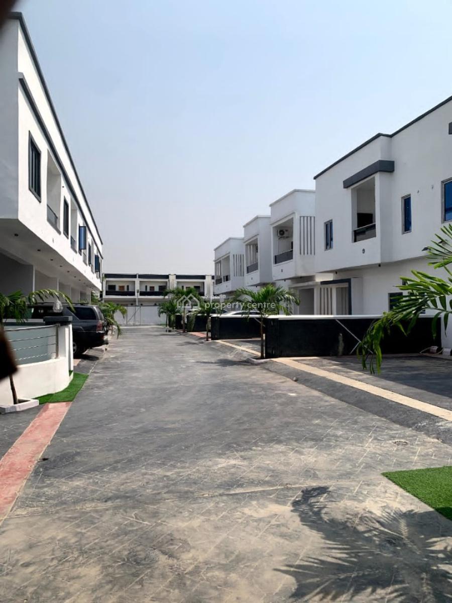 Luxury 4bedroom Terraces in a Mini Estate with Amenities, Secured Estate, Ajah, Lagos, Terraced Duplex for Sale