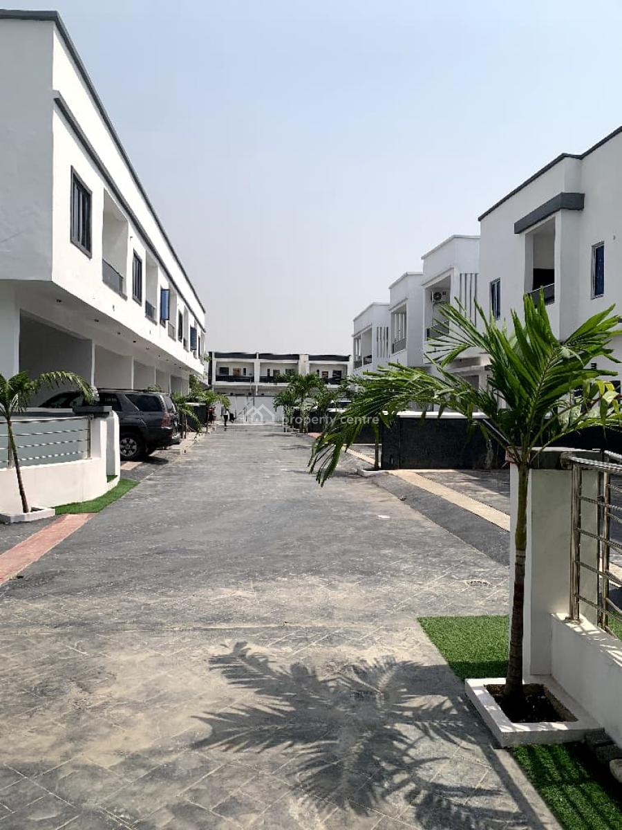 Luxury 4bedroom Terraces in a Mini Estate with Amenities, Secured Estate, Ajah, Lagos, Terraced Duplex for Sale