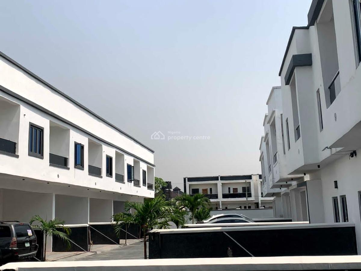 Luxury 4bedroom Terraces in a Mini Estate with Amenities, Secured Estate, Ajah, Lagos, Terraced Duplex for Sale