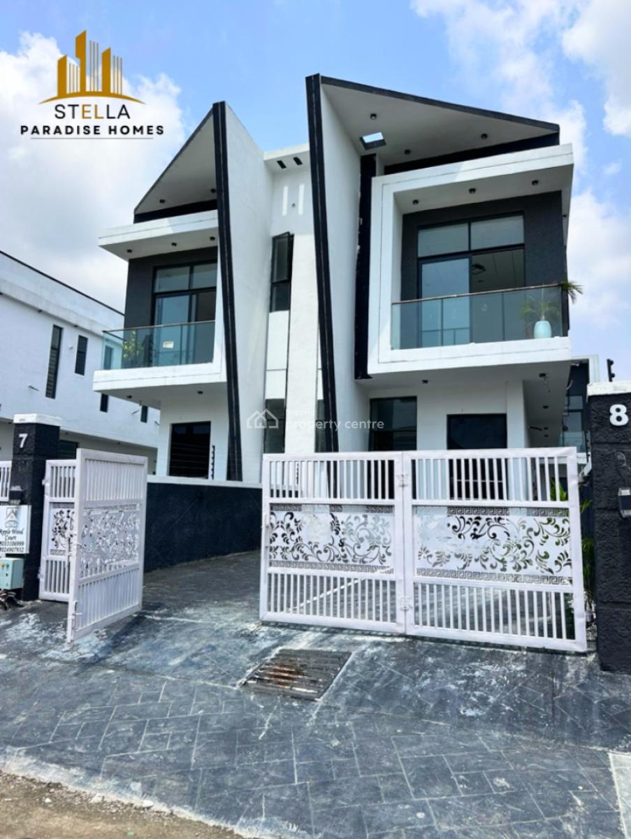 Luxurious 4 Bedroom Semi Detached Duplex, Ikota Estate, Ikota, Lekki, Lagos, Semi-detached Duplex for Sale