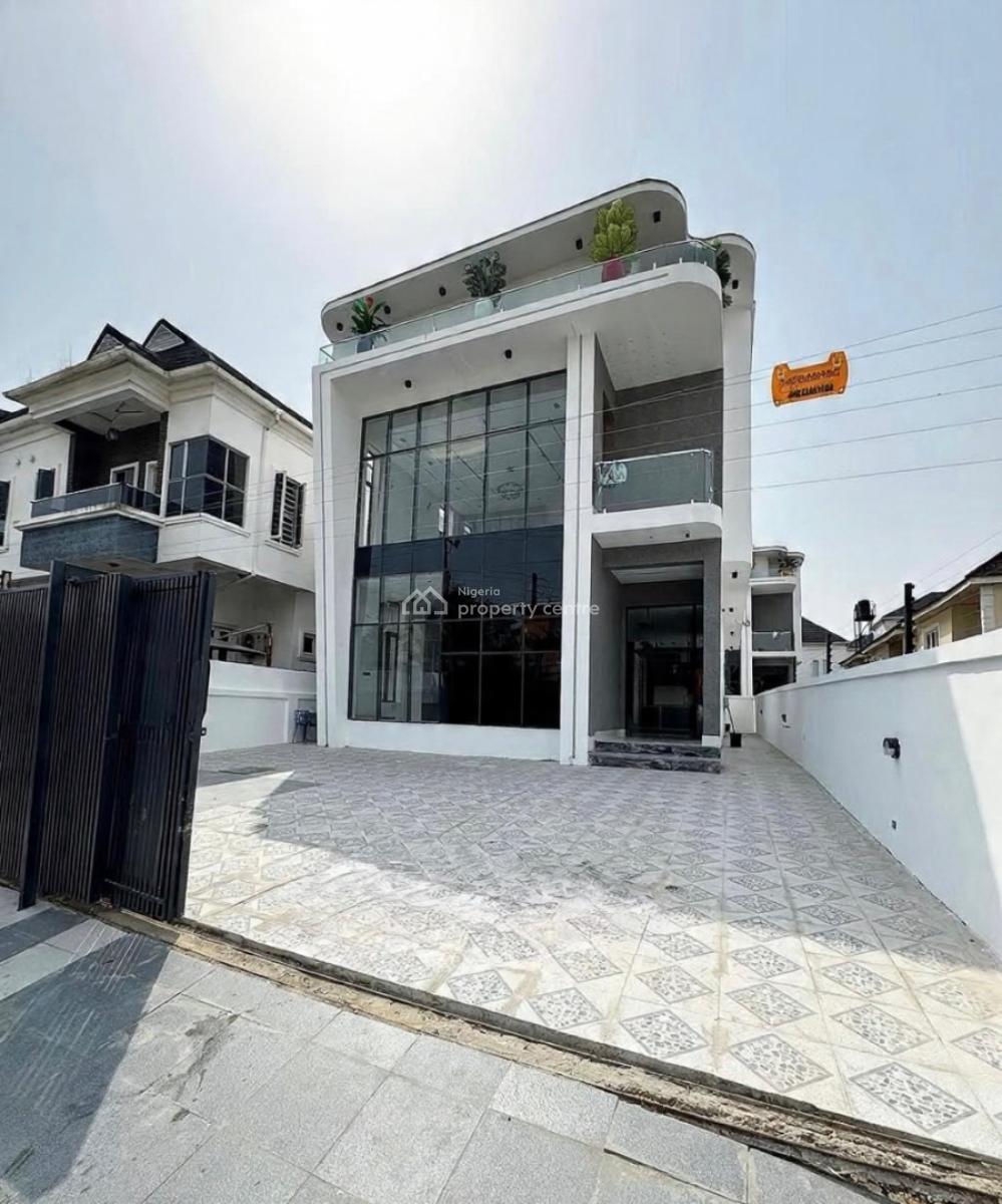 Luxury 5 Bedroom Detached Duplex with Swimming Pool and Bq, Chevron, Lekki, Lagos, Detached Duplex for Sale