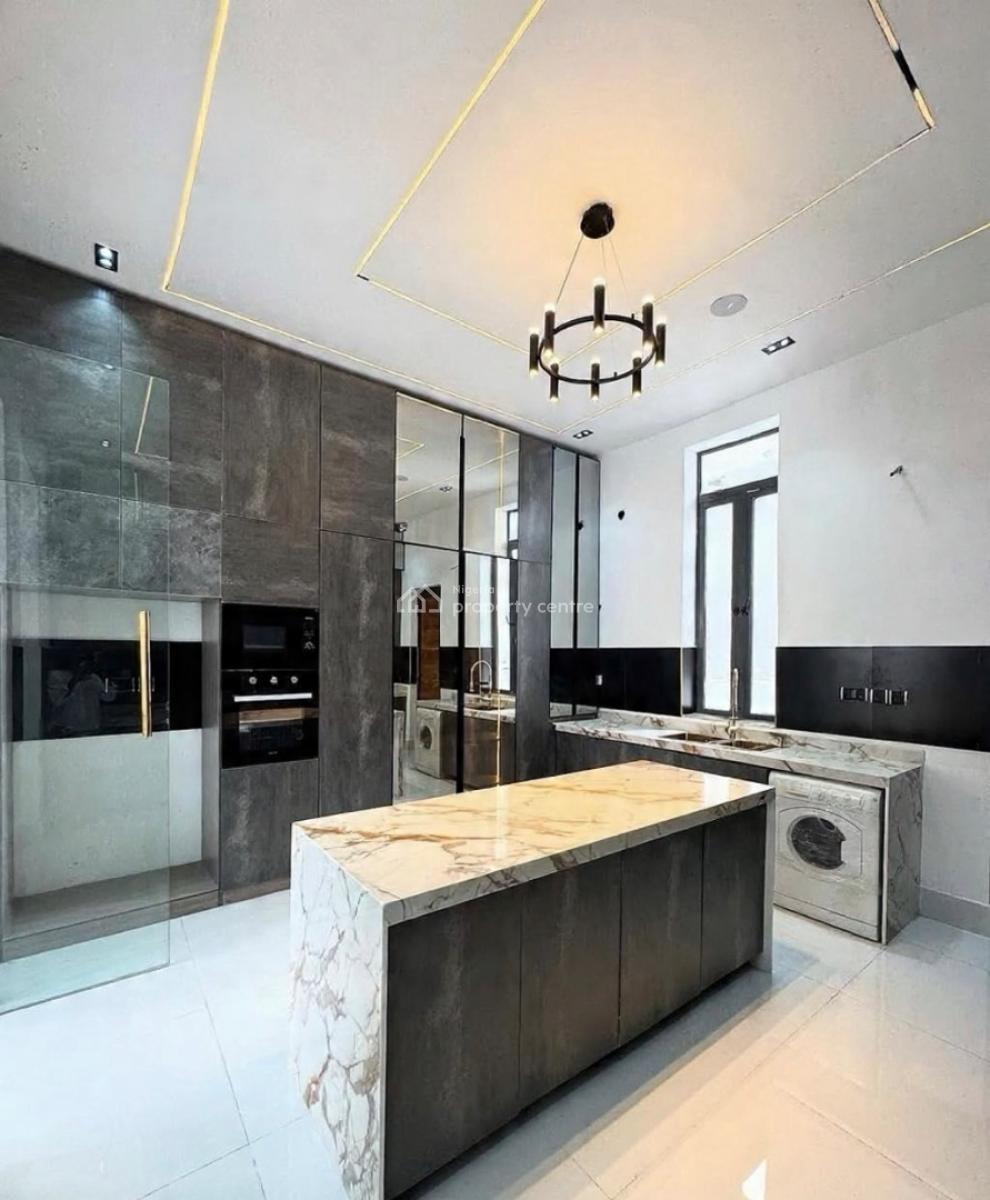 Luxury 5 Bedroom Detached Duplex with Swimming Pool and Bq, Chevron, Lekki, Lagos, Detached Duplex for Sale