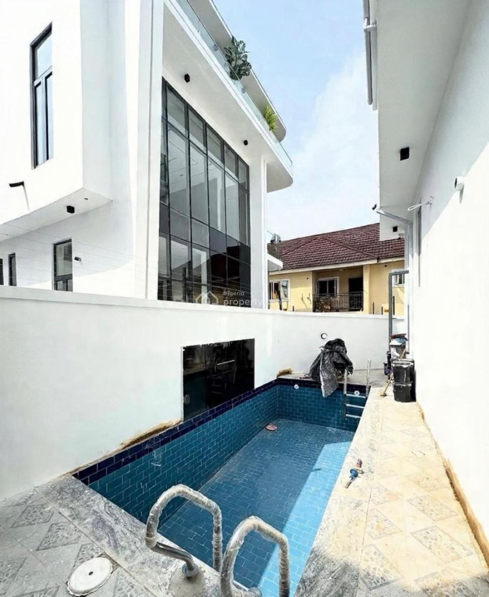 Luxury 5 Bedroom Detached Duplex with Swimming Pool and Bq, Chevron, Lekki, Lagos, Detached Duplex for Sale