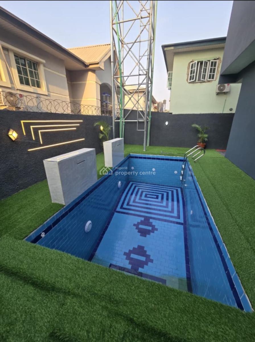 Newly Big 6 Bedroom Detach Duplex Hse+ S/pool +cinema +bq, Inside a Serene Environment @ Magodo Gra Phase 2 Estate Shangisha, Gra Phase 2, Magodo, Lagos, Detached Duplex for Sale