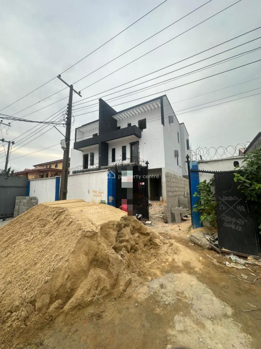 Newly Built 4 Bedroom Semi Detached Duplex with Bq, Ogba, Ikeja, Lagos, Semi-detached Duplex for Sale