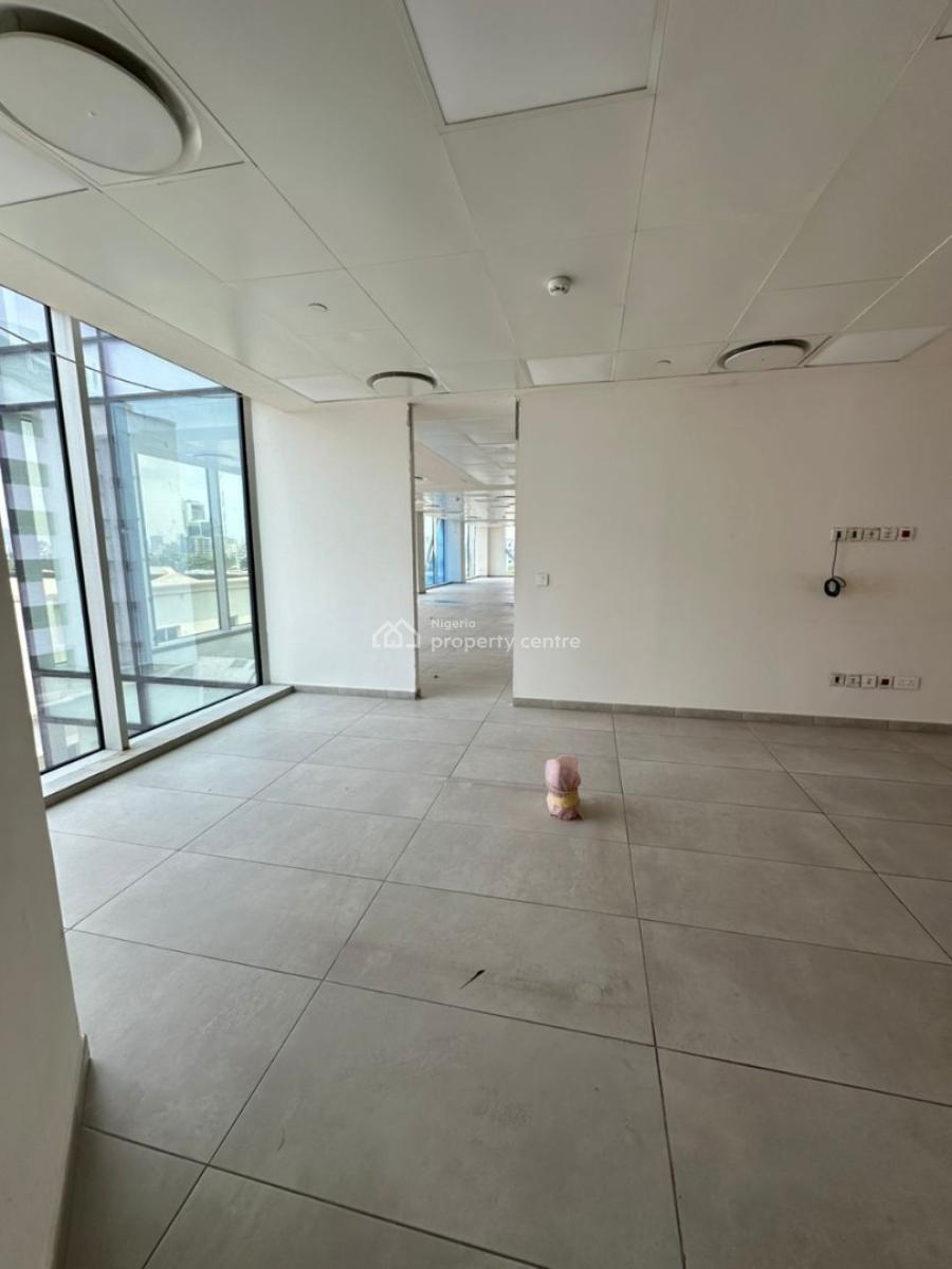 Fully Serviced Clean Office Spaces (1215sqm) on The 5th Floor, Victoria Island (vi), Lagos, Office Space for Rent