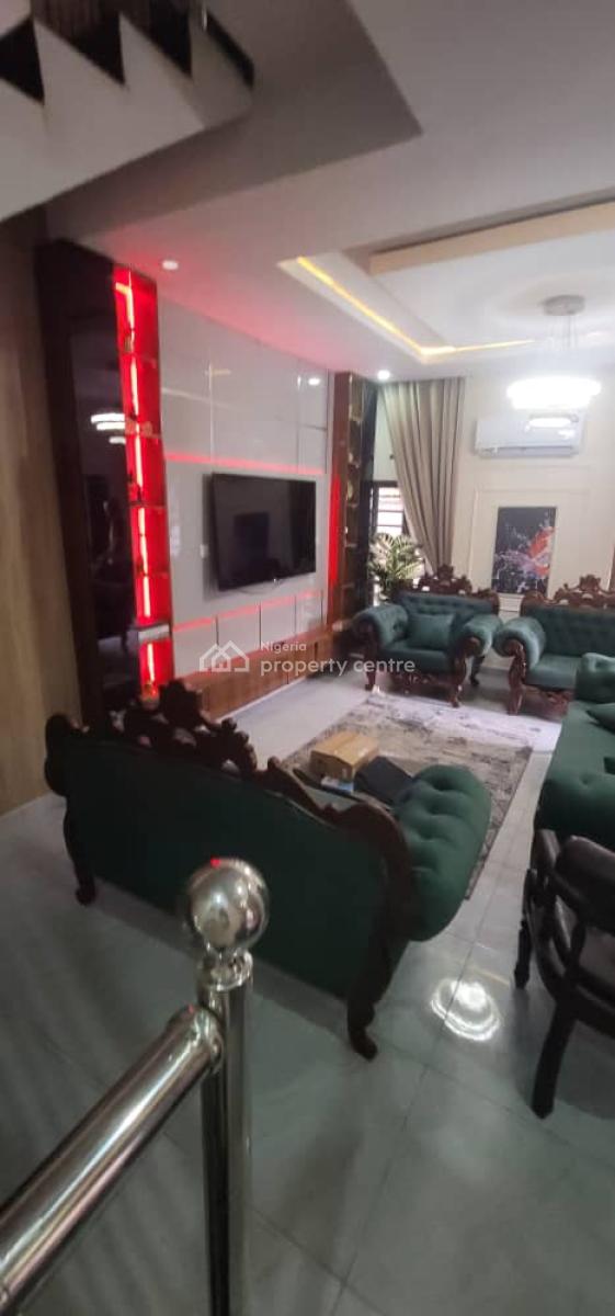 4 Bedroom Duplex Fully Furnished Semi Detached, Thomos Estate, Ipaja, Lagos, Semi-detached Duplex for Rent