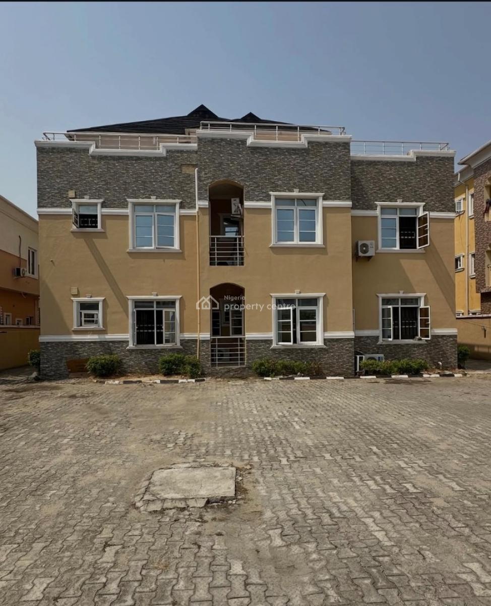 Spacious 3 Bedroom Flat in a Secured Estate, Chevron, Lekki, Lagos, Flat / Apartment for Rent