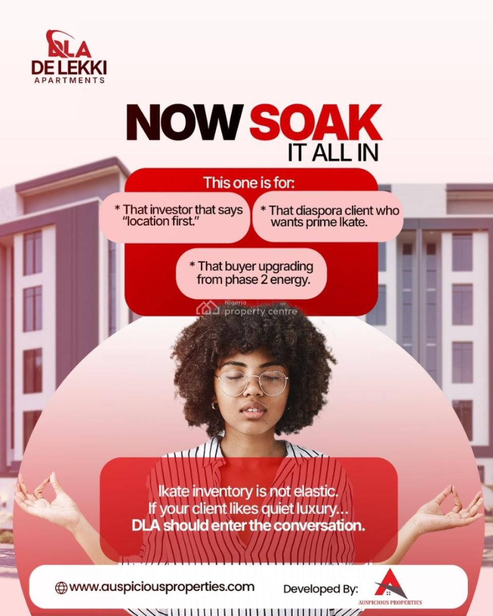 Luxury 2 Bedroom Apartments with Cofo, De Lekki Apartment, 13, Yemi Adetayo Link Road, Ilasan, Ikate, Lekki, Lagos, Flat / Apartment for Sale