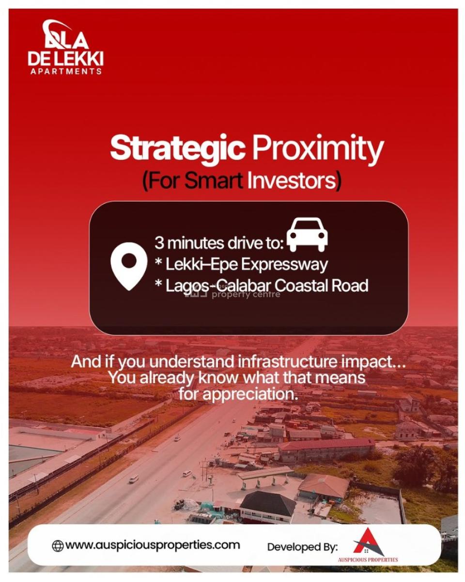 Luxury 2 Bedroom Apartments with Cofo, De Lekki Apartment, 13, Yemi Adetayo Link Road, Ilasan, Ikate, Lekki, Lagos, Flat / Apartment for Sale