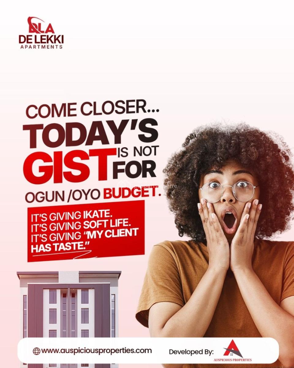 Luxury 2 Bedroom Apartments with Cofo, De Lekki Apartment, 13, Yemi Adetayo Link Road, Ilasan, Ikate, Lekki, Lagos, Flat / Apartment for Sale