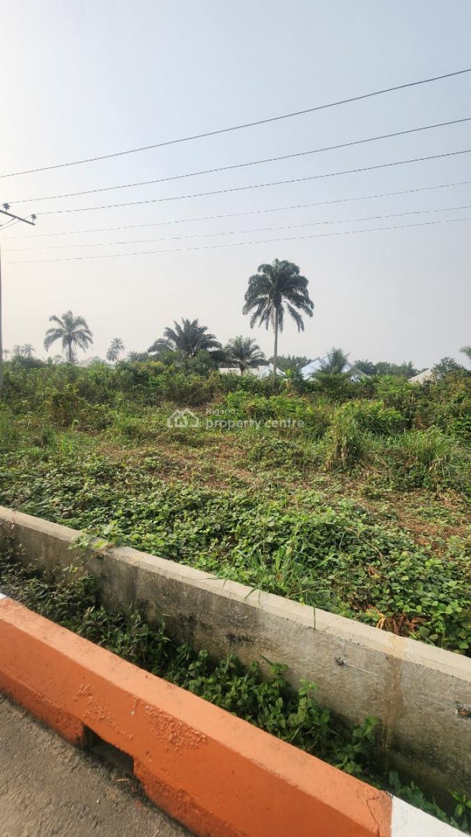 a Fantastic Parcel of Land, Along Airport Road By Airport Junction, Uyo, Akwa Ibom, Commercial Land for Sale