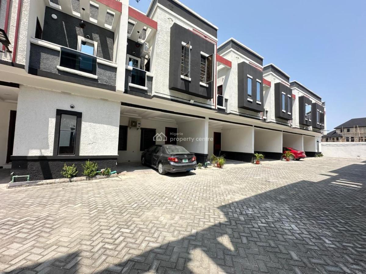 Exquisite and Luxurious 2 Bedroom Terrace Duplex, Pantheon Bridge, Orchid Road Before Couplag Gardens, Lekki, Lagos, Terraced Duplex for Rent