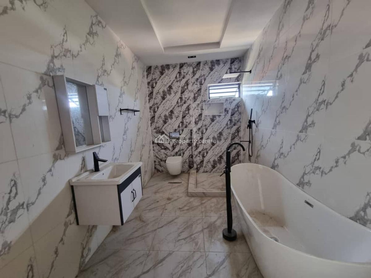 Executive Luxury Semi Detached 4 Bedroom Triplex with a Room Bq, Gbagada, Lagos, Semi-detached Duplex for Sale