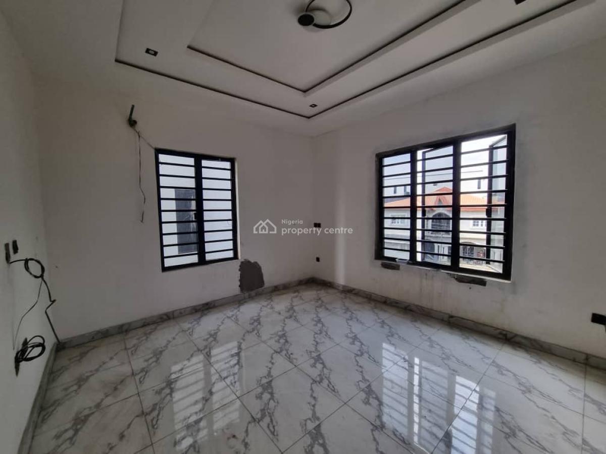 Executive Luxury Semi Detached 4 Bedroom Triplex with a Room Bq, Gbagada, Lagos, Semi-detached Duplex for Sale