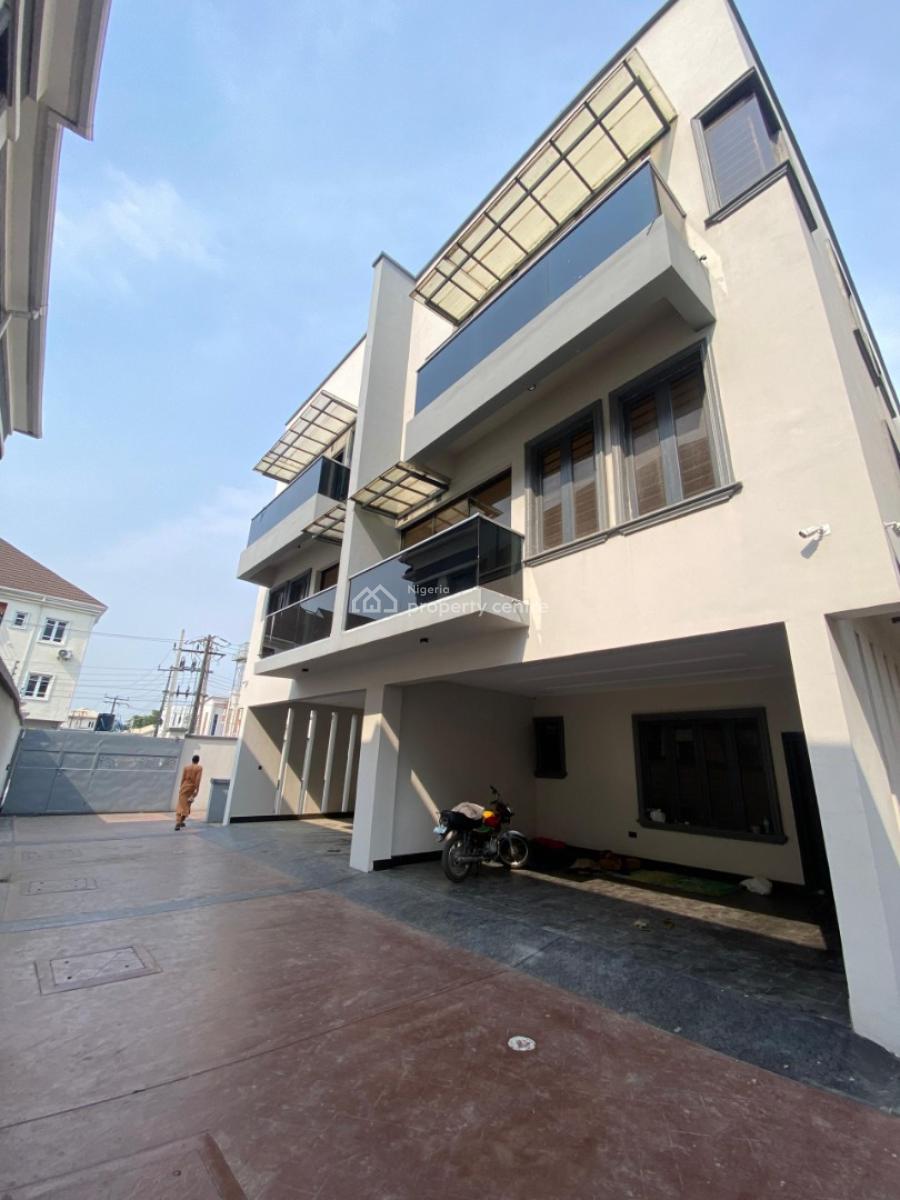 4 Bedroom Semi-detached Duplex  with 2 Rooms Bq, Ikate, Lekki, Lagos, Semi-detached Duplex for Sale