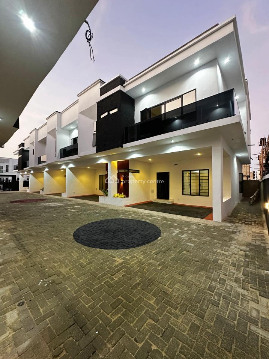 Luxurious 4 Bedroom Terrace Duplex with Bq Suite for Investment, Ikota, Lekki, Lagos, Terraced Duplex for Sale