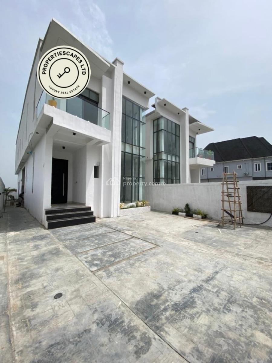a Well-detailed, 5 Bedroom Fully Detached, Chevron, Lekki, Lagos, Detached Duplex for Sale