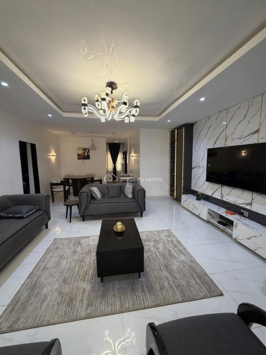 Furnished and Standard 2 Bedroom Apartment, Guzape District, Abuja, Flat / Apartment for Rent