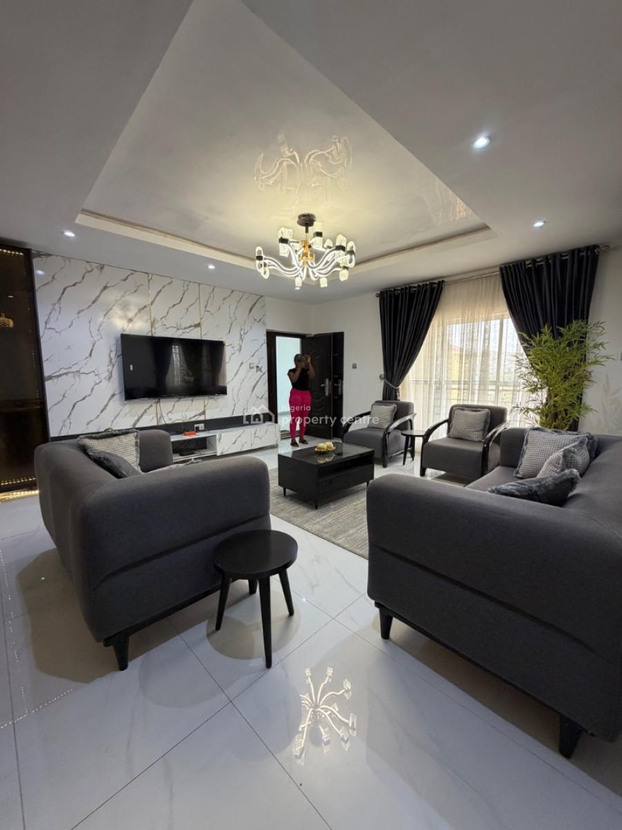 Furnished and Standard 2 Bedroom Apartment, Guzape District, Abuja, Flat / Apartment for Rent