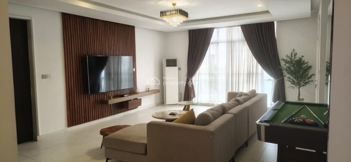Furnished 3 Bedrooms Flat, Banana Island, Ikoyi, Lagos, Flat / Apartment for Rent