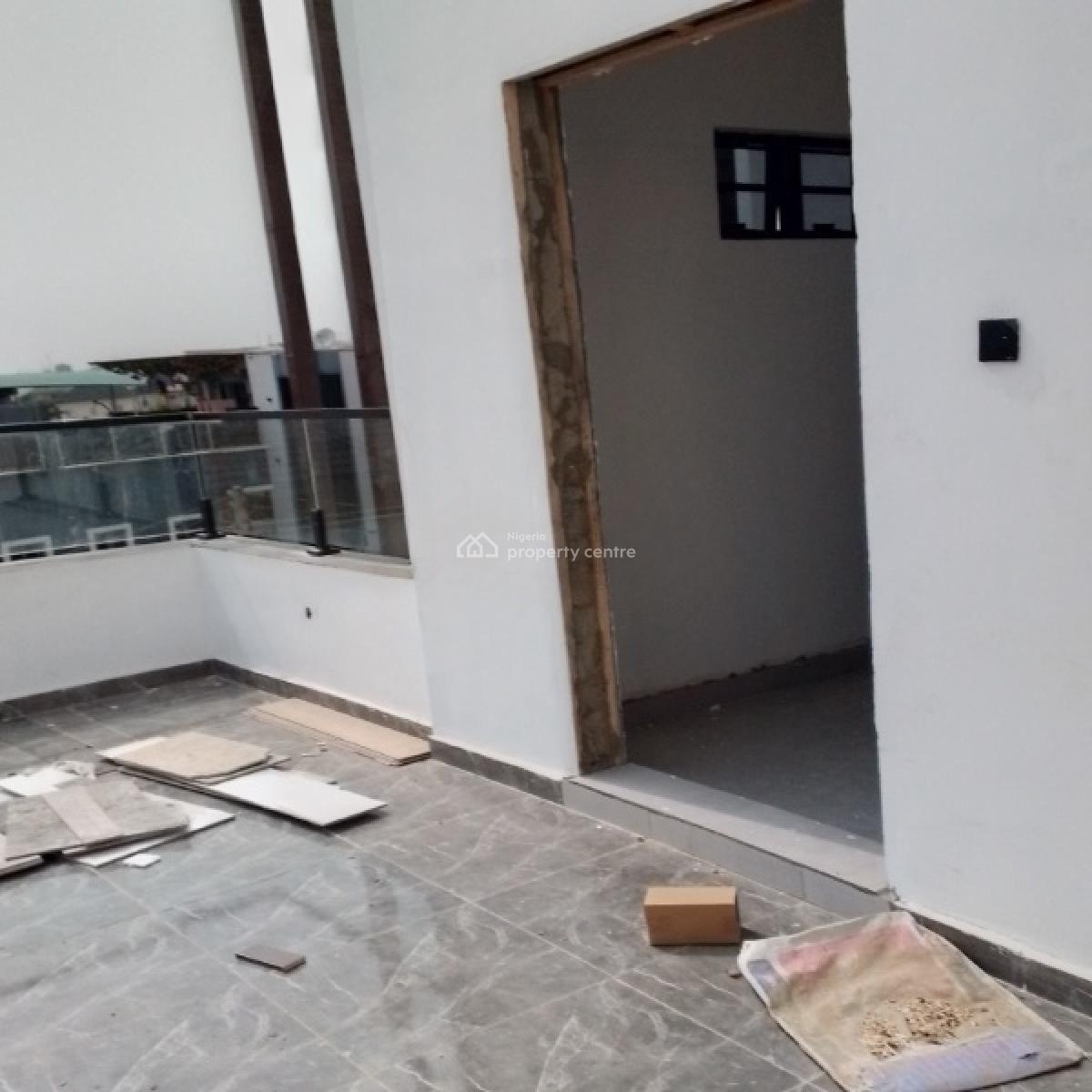 Luxuriously Built 4 Bedrooms Semi-detached Duplex, Open Terraced, Gbagada, Lagos, Semi-detached Duplex for Sale