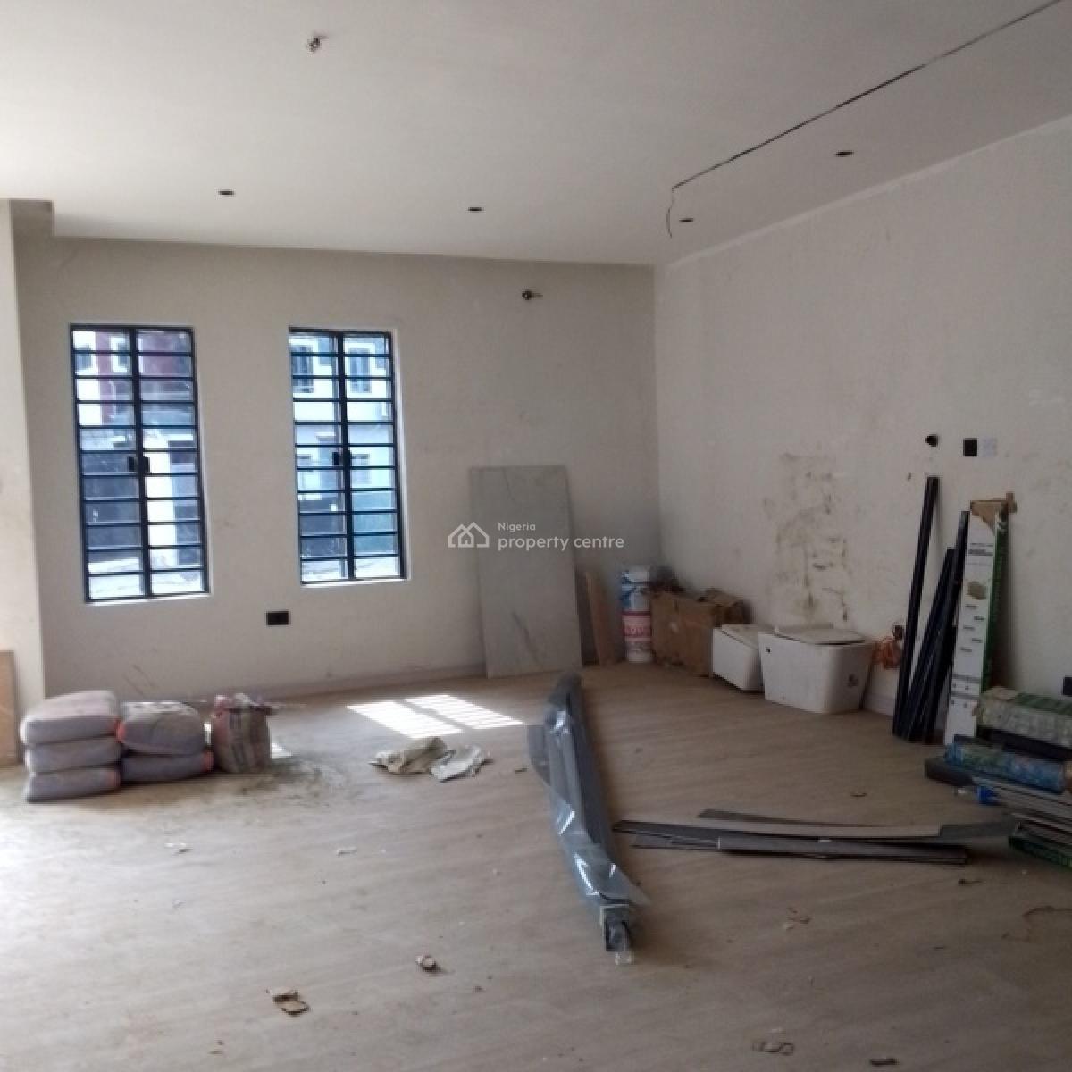 Luxuriously Built 4 Bedrooms Semi-detached Duplex, Open Terraced, Gbagada, Lagos, Semi-detached Duplex for Sale