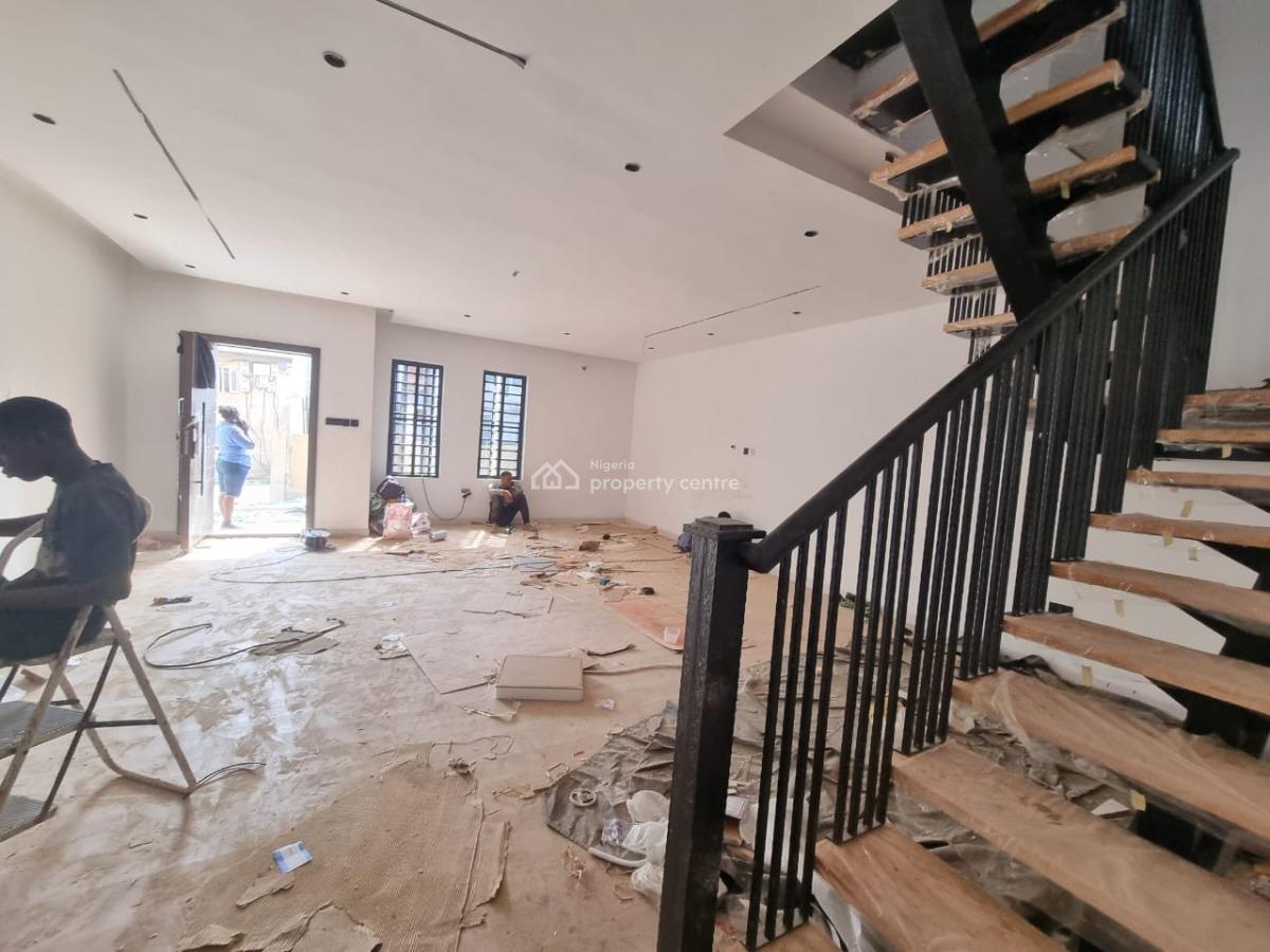 Luxuriously Built 4 Bedrooms Semi-detached Duplex, Open Terraced, Gbagada, Lagos, Semi-detached Duplex for Sale