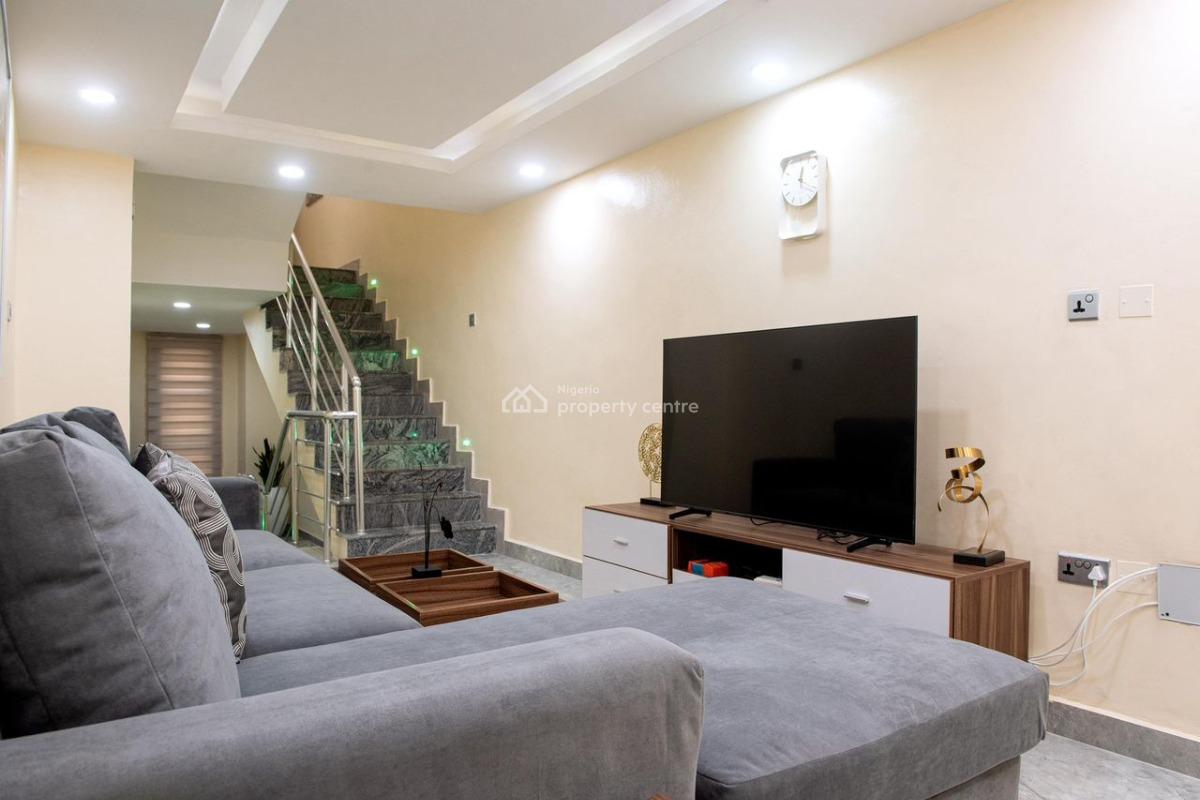 Fully Furnished Serviced 4 Bedroom Terrace Duplex with a Room Bq, Off Alexandra Road, Old Ikoyi, Ikoyi, Lagos, Terraced Duplex for Rent