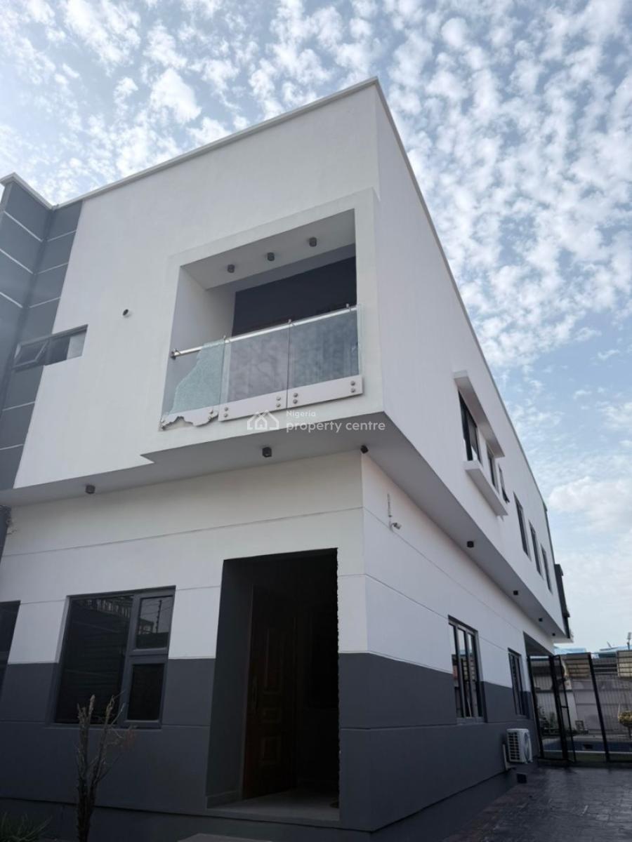 4 Bedroom Semi Detached House + Swimming Pool, Osapa, Lekki, Lagos, Semi-detached Duplex for Rent