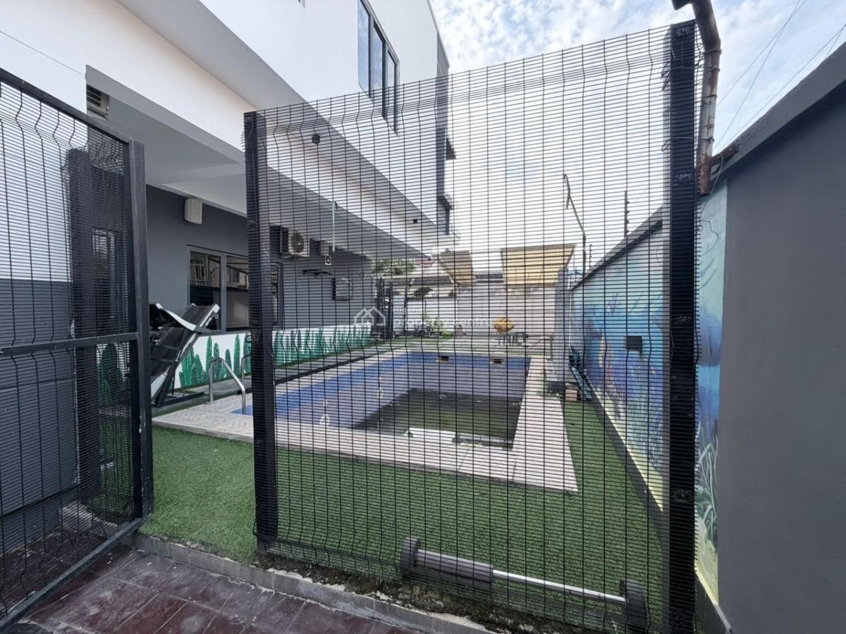 4 Bedroom Semi Detached House + Swimming Pool, Osapa, Lekki, Lagos, Semi-detached Duplex for Rent